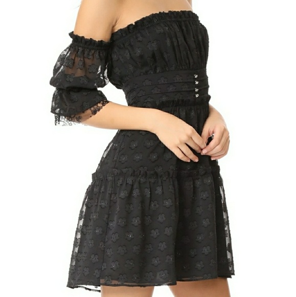 🚫SOLD🚫NWT FL&L OFF SHOULDER MINI DRESS - Picture 3 of 8